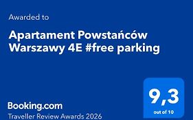 Apartament Powstańców Warszawy 4E #free parking